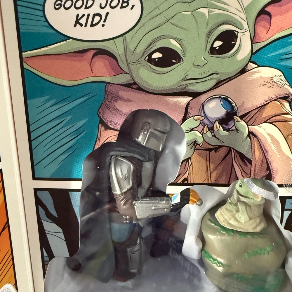 Hallmark Star Wars The Mandalorian Ornament Set - Picture 2 of 3